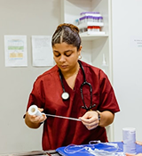 Trained pediatric nurses & para medic staffs